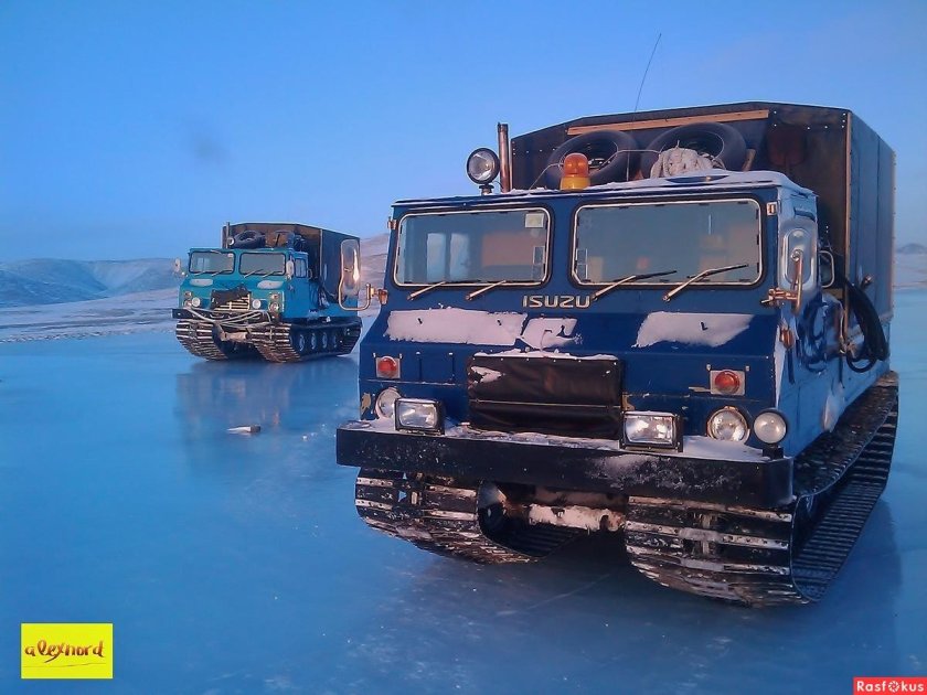 КАМАЗЫ вездеходы на севере
