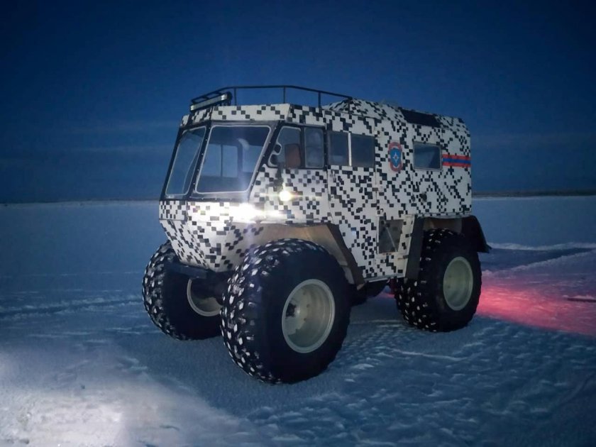 Болотоход шаман 8х8