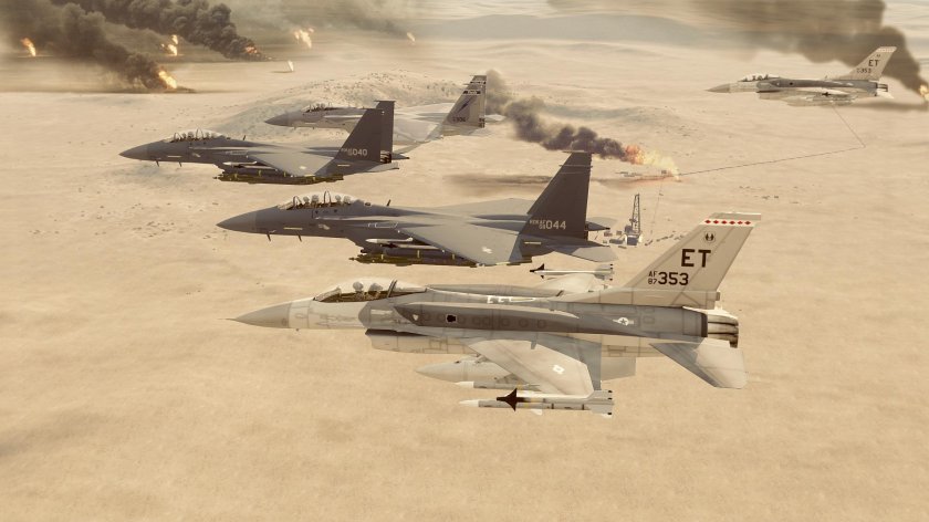 Ирак 1991 буря в пустыне