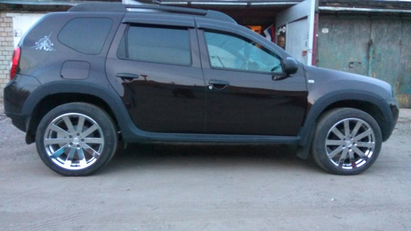 Рено дастер на 17 дисках