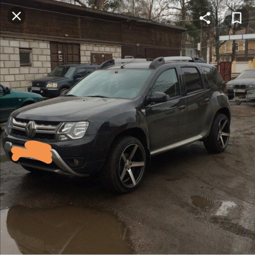 Рено Дастер на 19 дисках