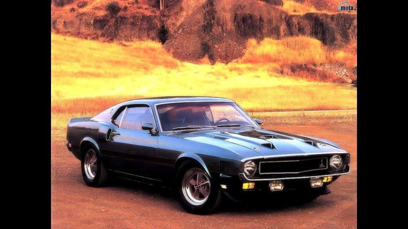 Форд Мустанг 1969 Шелби gt