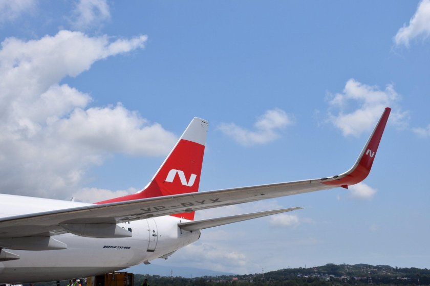 Самолёт nordwind airlines