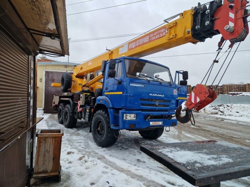 Автокран ивановец кс-45717к-3р