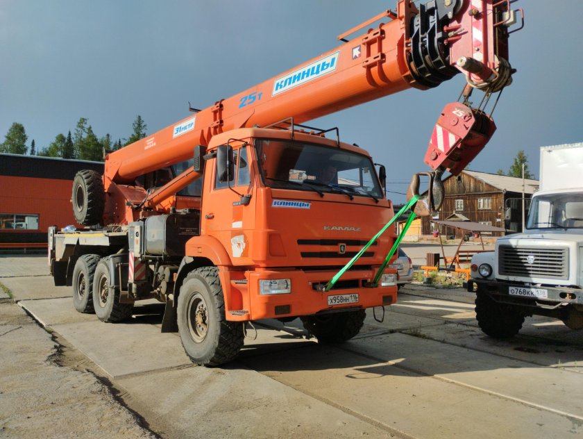 Автокран клинцы 25 тонн