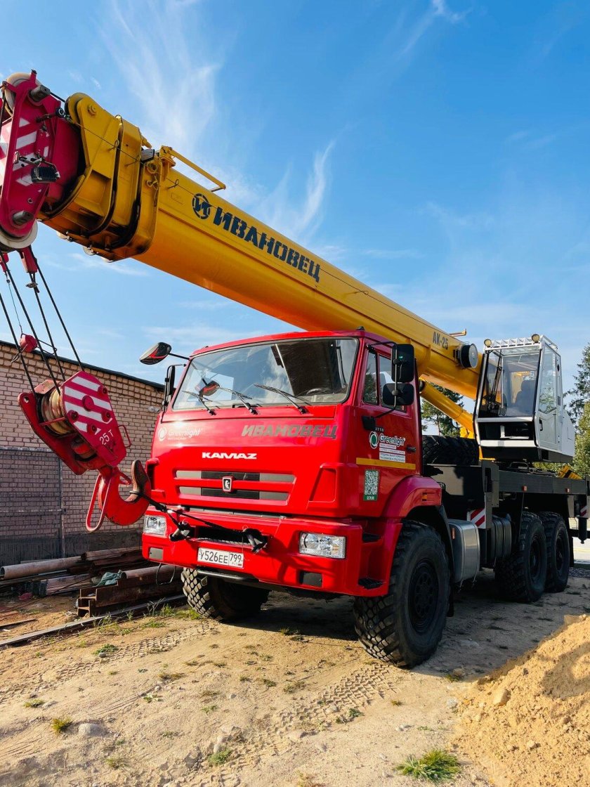 Автокран камаз 25 тонн