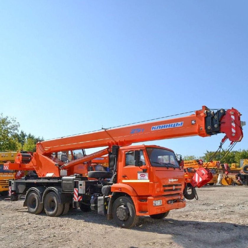 Автокран КАМАЗ 25т