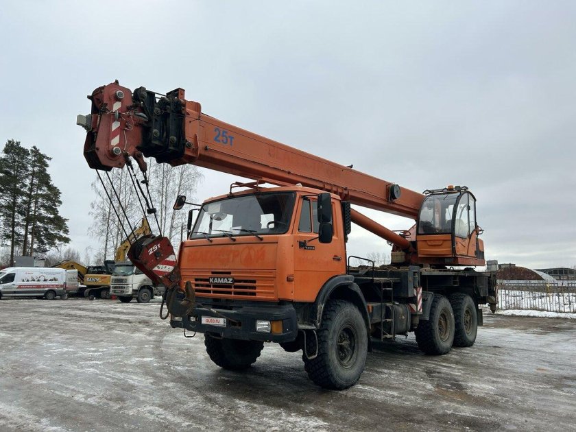 Автокран камаз 43118