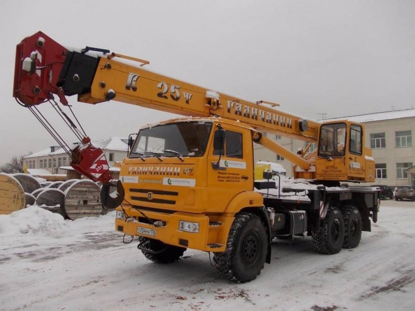 Автокран 25т Галичанин