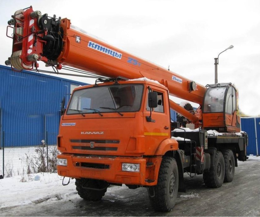 КАМАЗ кран Клинцы 25т