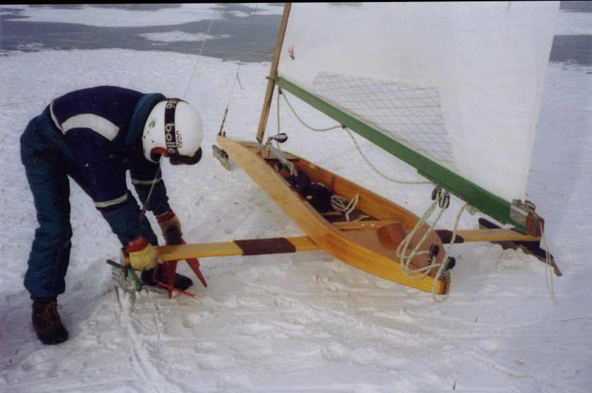 Парусный колесный буер