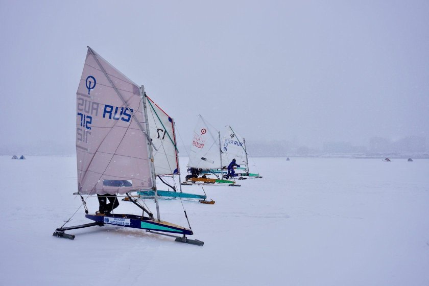 Буер Ледовый оптимист