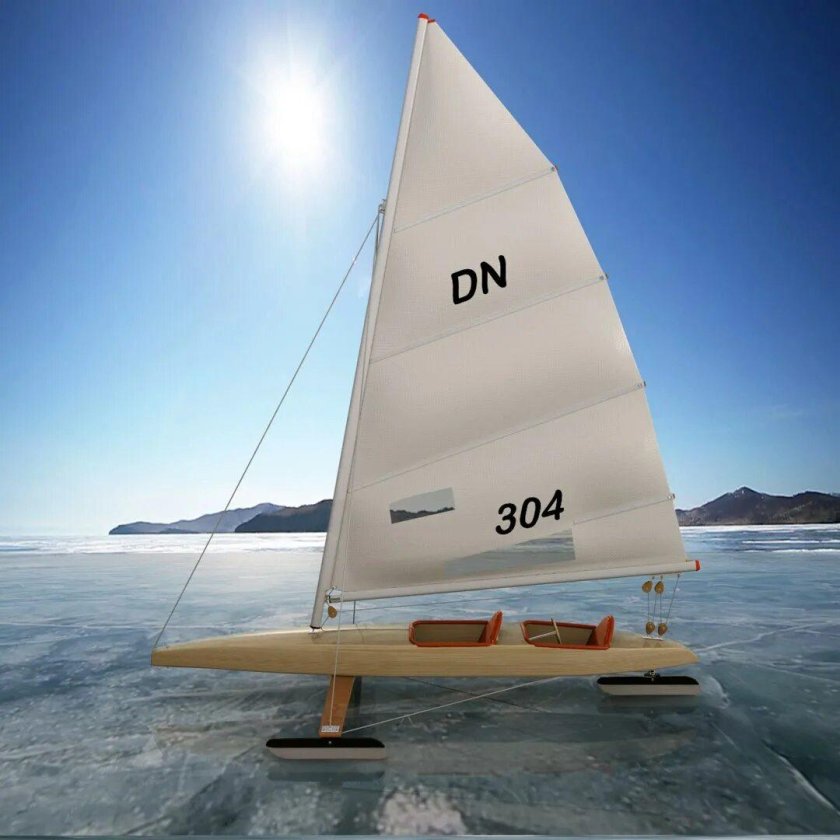 Парусные сани буер