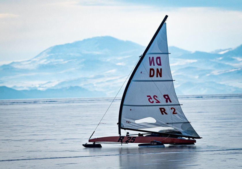 Буер на Байкале