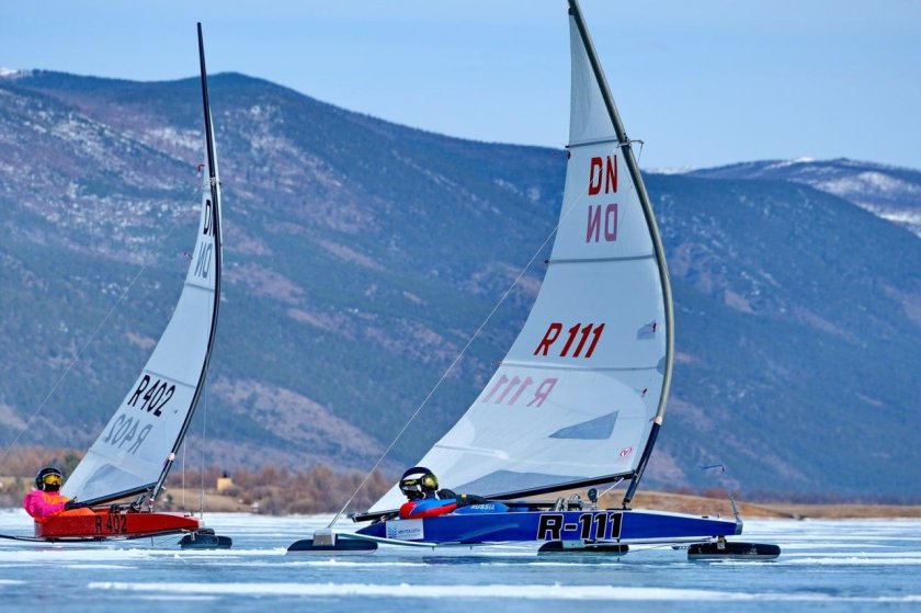 Буер на байкале