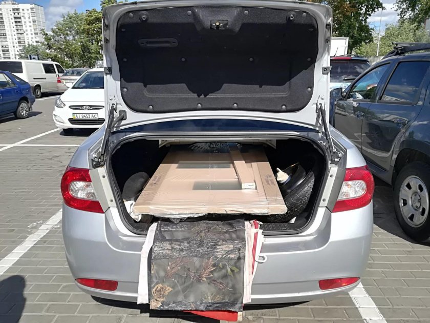 Шевроле Эпика багажник