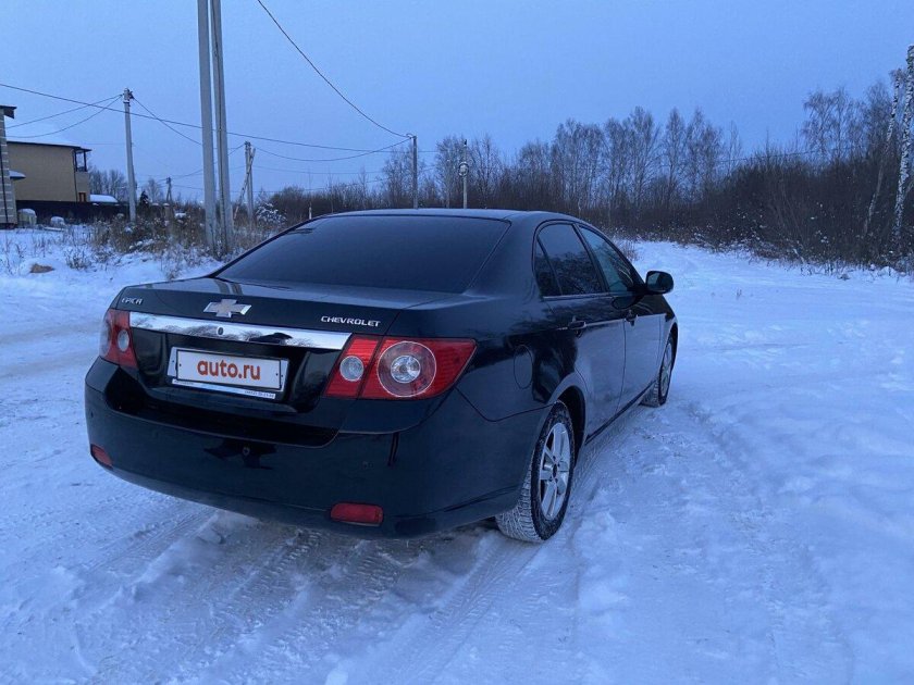 Шевроле эпика 2012 черная