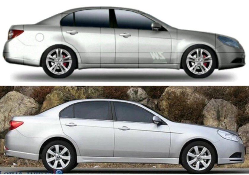 Chevrolet Epica обвес