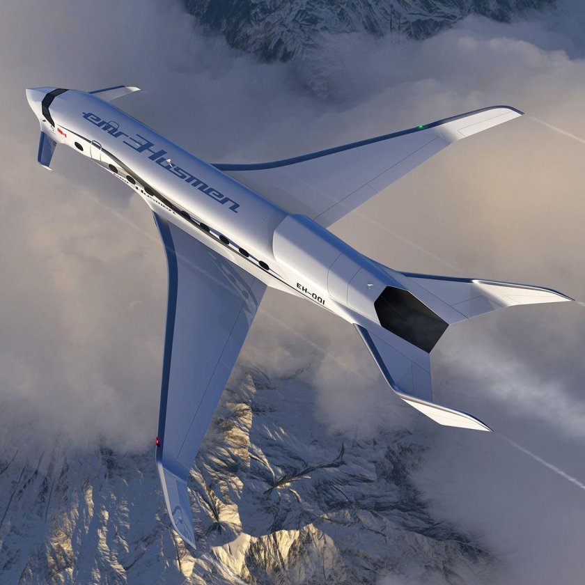 Сверхзвуковой пассажирский самолет