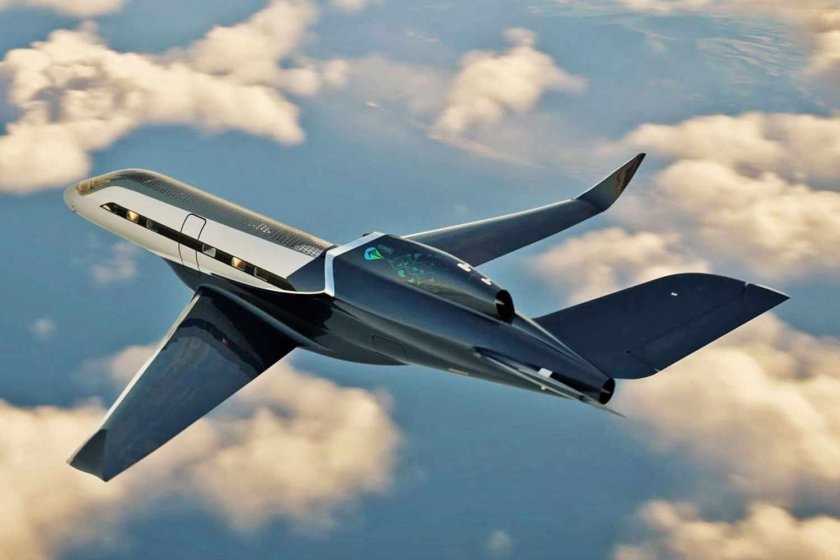 Самолет ixion windowless jet