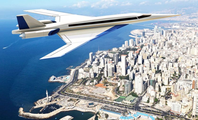 Spike s-512 supersonic business jet