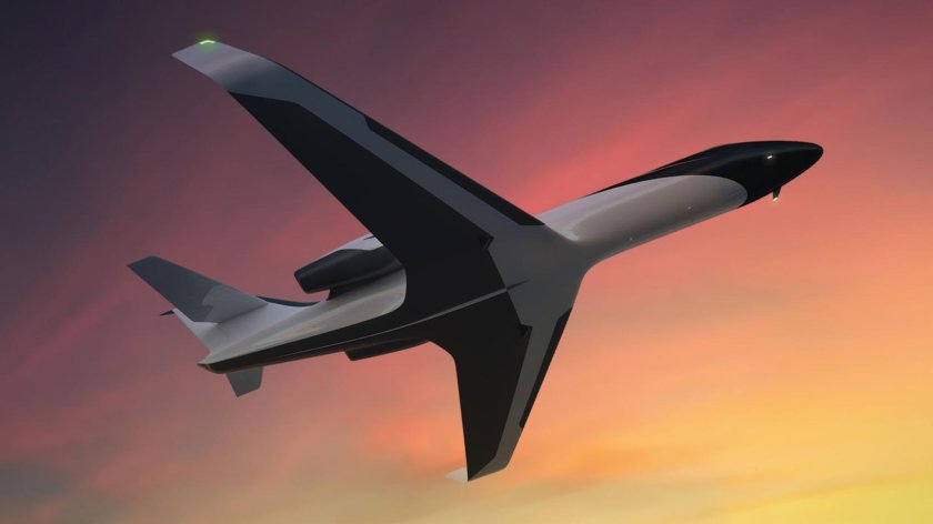 Самолет Ixion windowless Jet