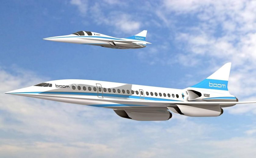 Ту-244 сверхзвуковой пассажирский самолёт