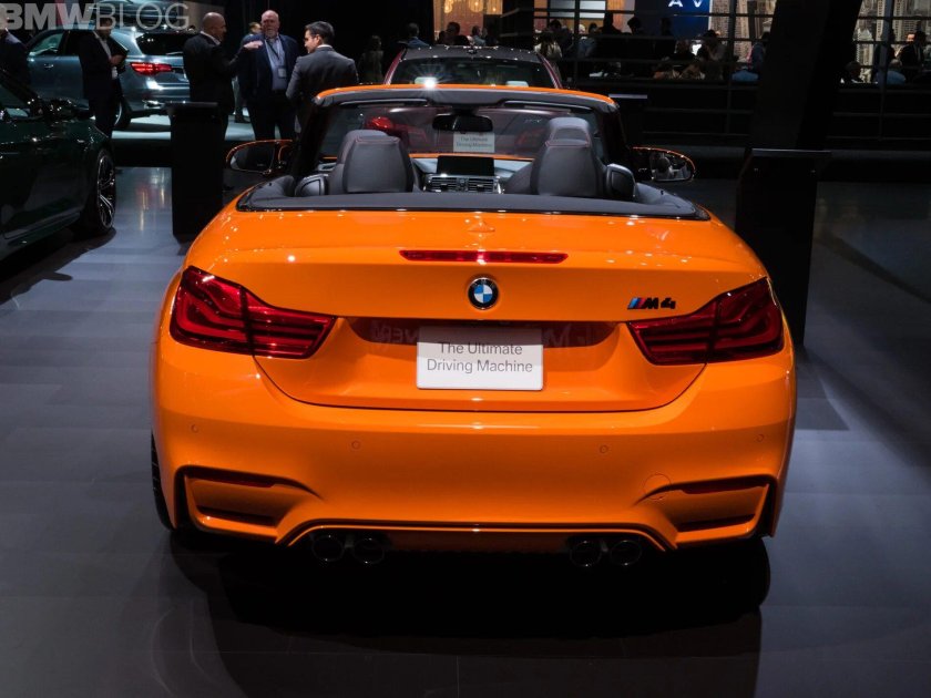 BMW m4 Orange