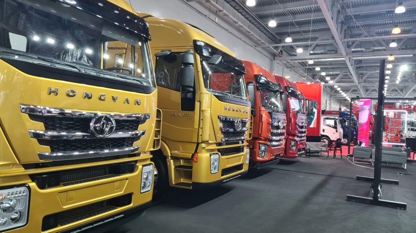 Выставка грузовиков