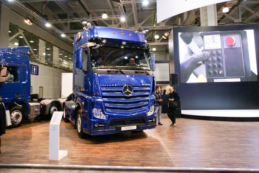 Выставка грузовых автомобилей