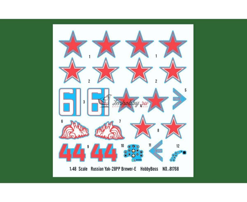 Hobby Boss 81768 Russian Yak-28pp Brewer-e