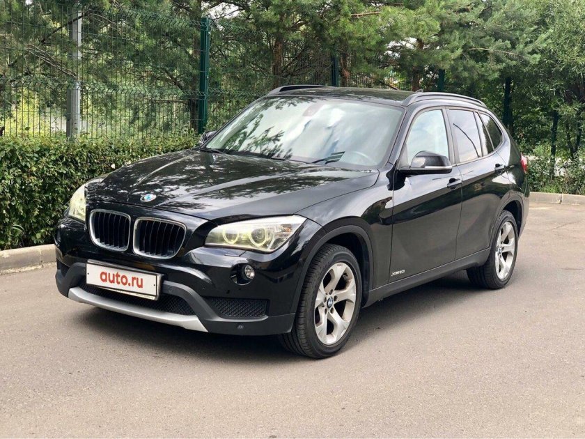 BMW x1 2012 — 2015 e84 Рестайлинг черный
