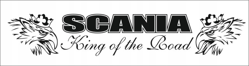 Scania наклейка