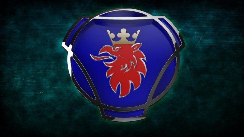 Скания логотип обои