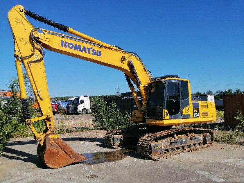 Гусеничный экскаватор komatsu pc300