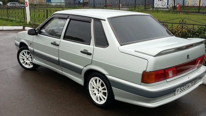 Ваз 2115 серебристая