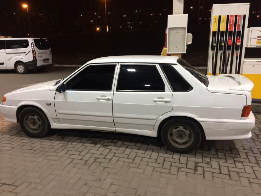 Ваз2115 делая танированая