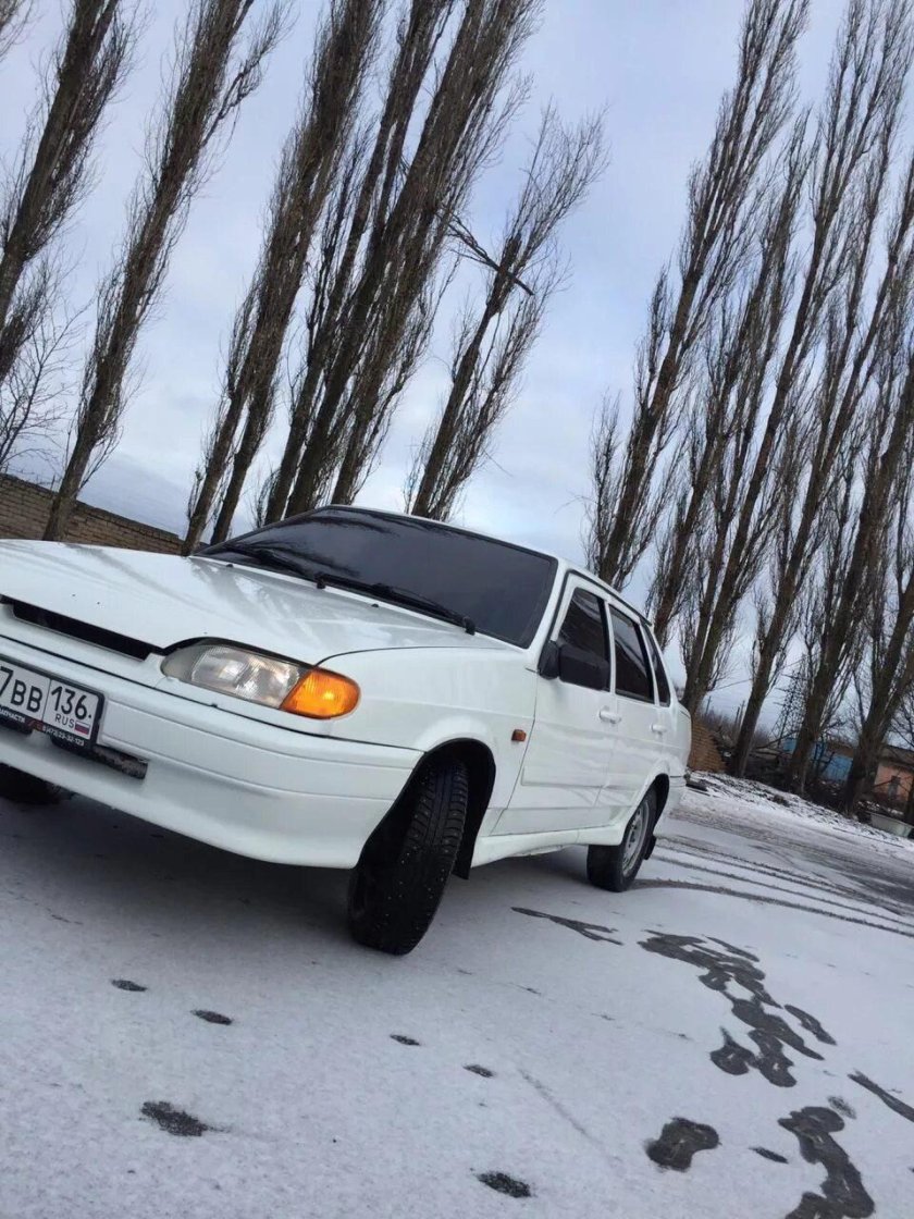 ВАЗ 2115 белое облако