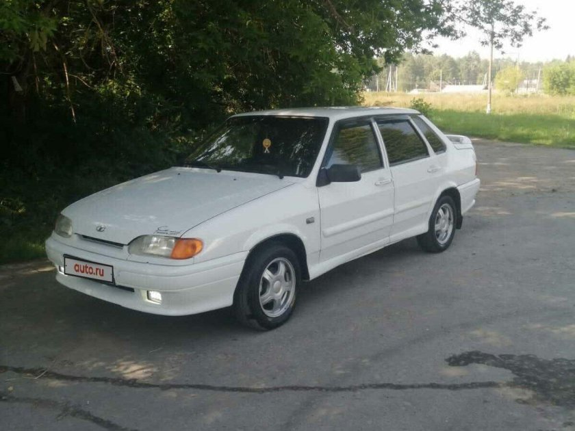 Ваз 2115 белая новая