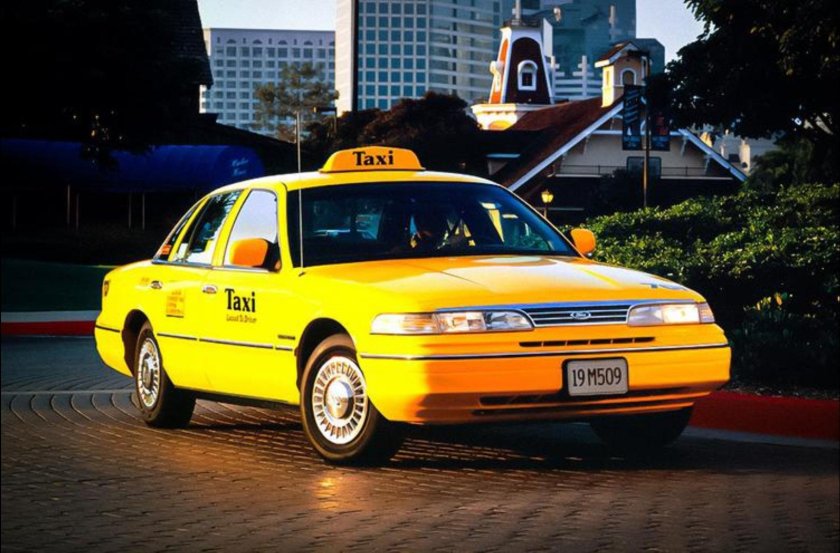 Ford crown victoria taxi