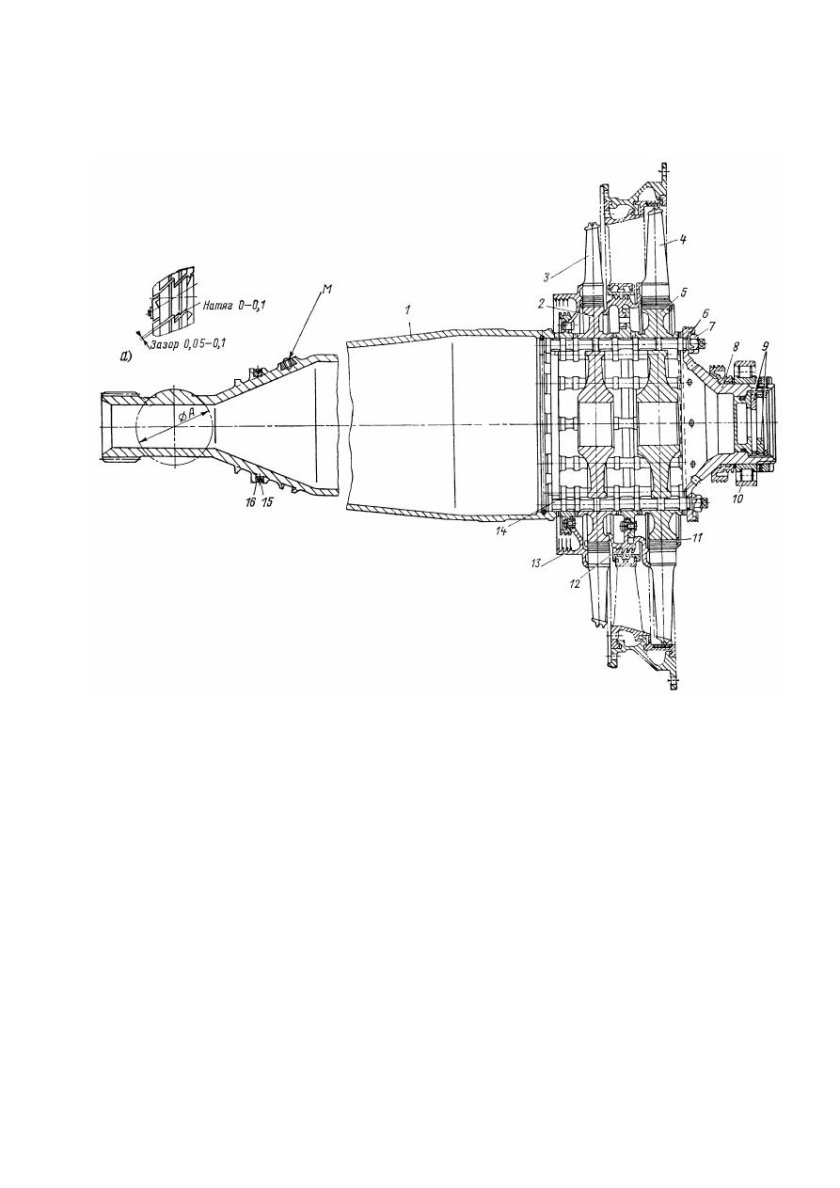 Ротор турбины компрессора тв2-117
