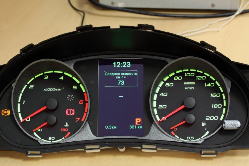 Ителма щиток приборов Приора