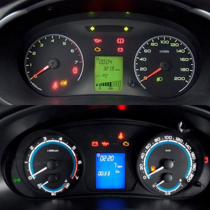 Панель приборов Лада Гранта 2023