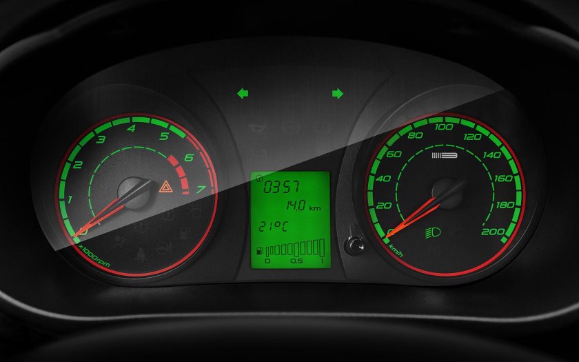 Прборнаяпанель Лада Калина кросс