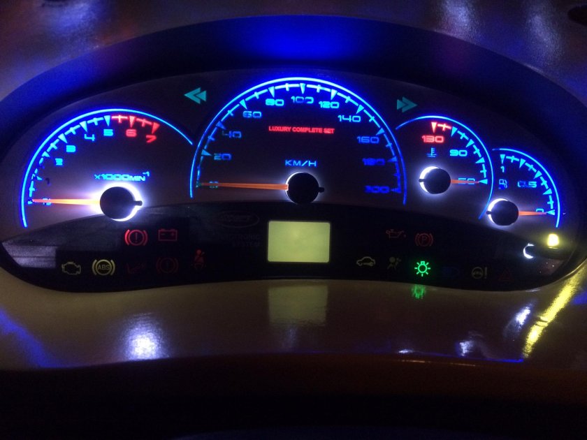 Приборка Калина 1