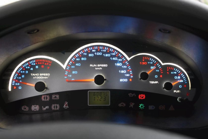 Комбинация приборов Лада Калина 1