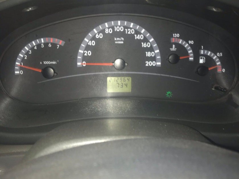 Приборная панель Лада Калина 1