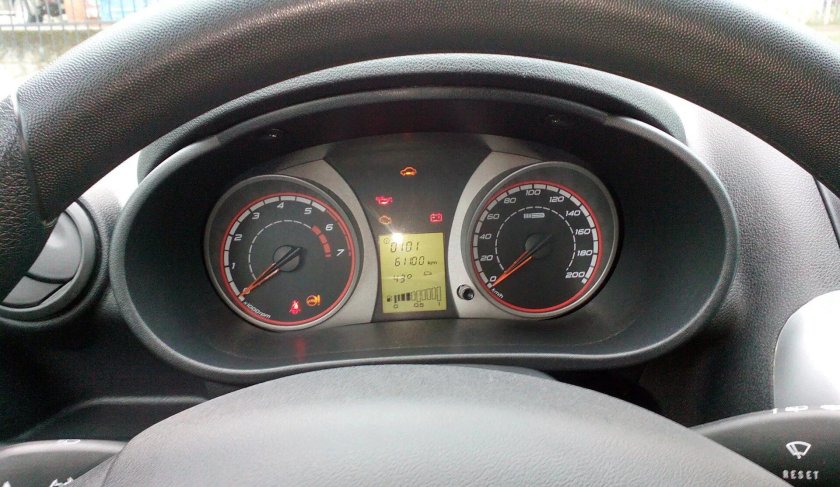 Приборка Лада Калина 2