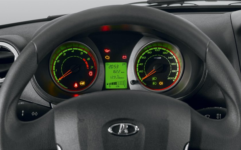 Приборная панель Лада Калина спорт 2