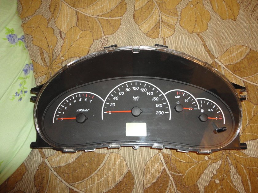 Приборка Калина 1